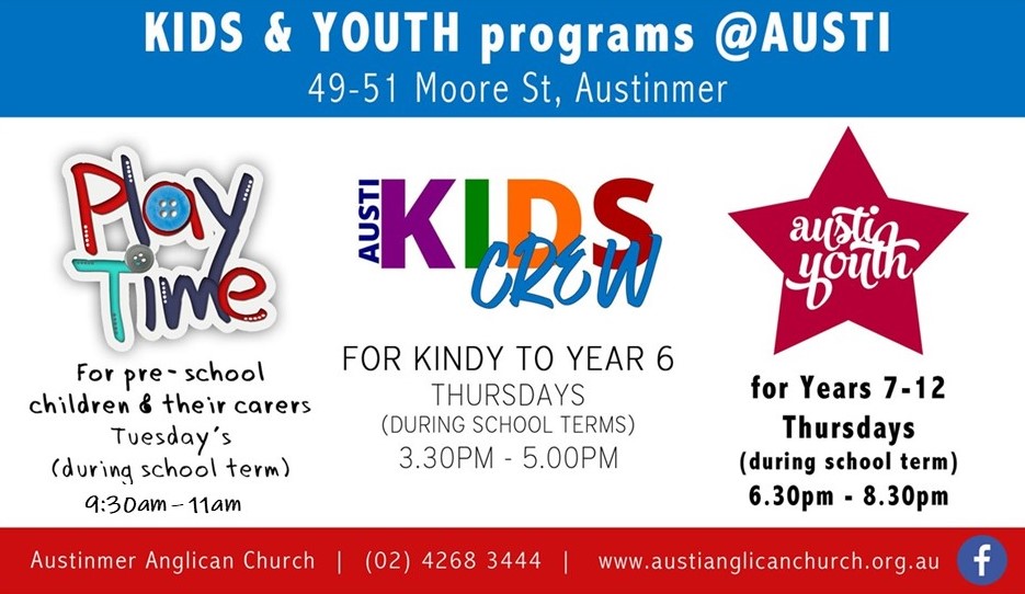 Kids and Youth Programs at Austi